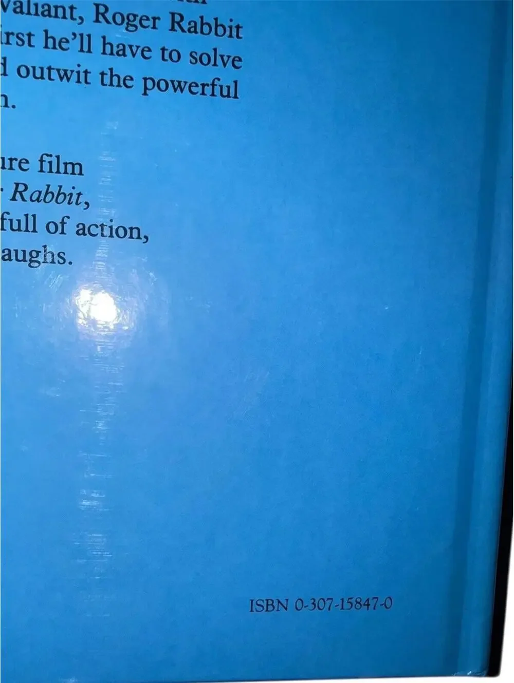 Who Framed Roger Rabbit Movie Storybook